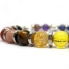 Bracelet 7 Chakras homme en 20 pierres fines