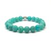 Bracelet Amazonite naturelle du Mozambique
