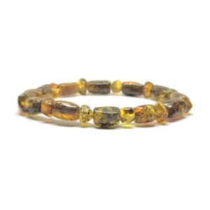 Bracelet Ambre naturel de la Baltique pour la fête des Pères