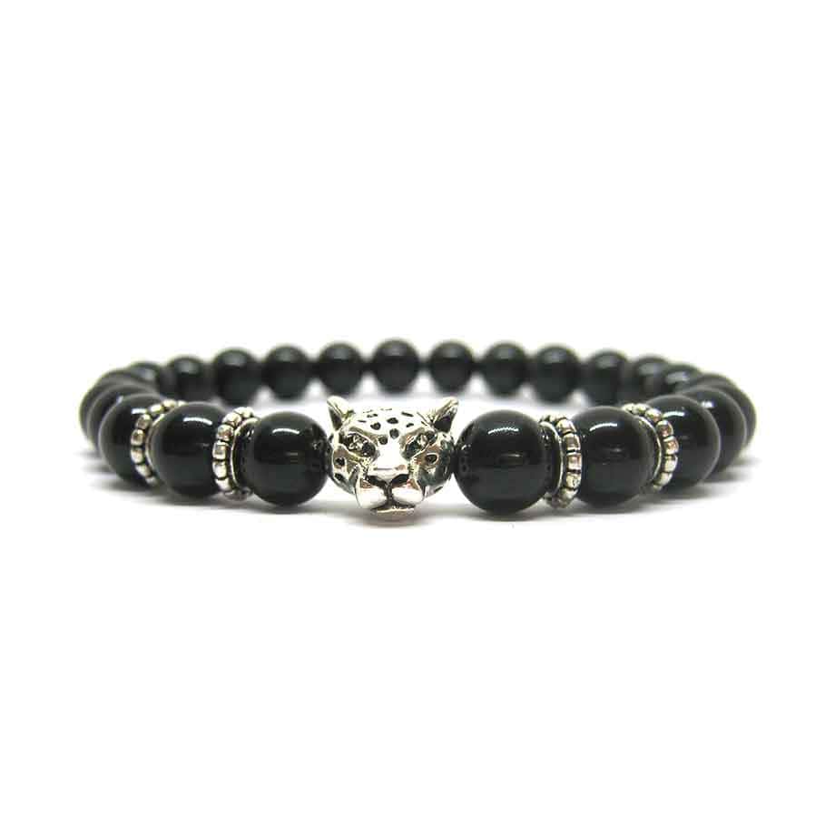 Bracelet Black Panther en Tourmaline noire