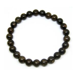 Bracelet Bronzite Enstatite naturelle