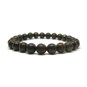 Bracelet Bronzite Enstatite naturelle