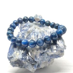 Bracelet Cyanite bleue du Brésil pour la fête des Pères