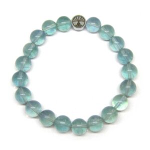 Bracelet Fluorite bleue