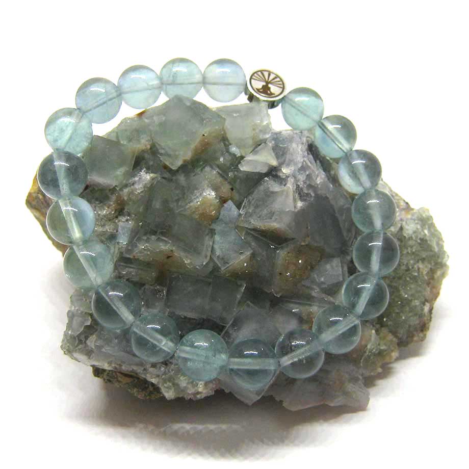 Bracelet Fluorite bleue Bracelet Fluorite bleue