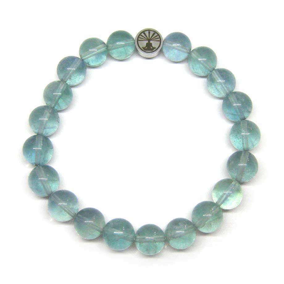 Bracelet Fluorite bleue Bracelet Fluorite bleue