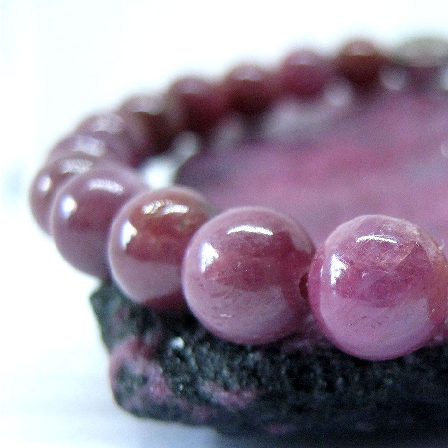 Bracelet Gemme de naissance du mois de Juillet en Rubis