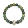 Bracelet Green Panther en Turquoise d'Afrique