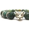 Bracelet Green Panther en Turquoise d'Afrique