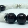 Bracelet Grenat rouge et Pierre de lune