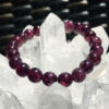 Bracelet Grenat violet naturel d'Inde Bracelet Grenat violet naturel d'Inde