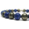 Bracelet Lapis-lazuli et Pyrite