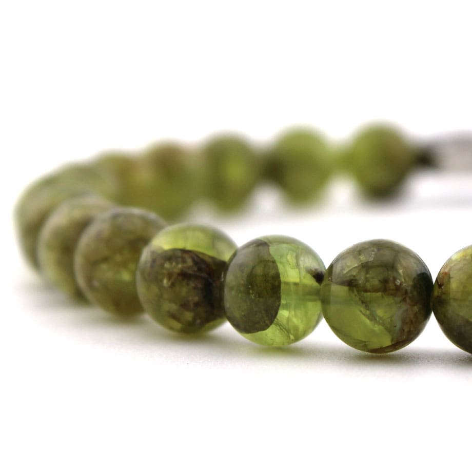 Bracelet Pierre de naissance du mois d'août en Péridot