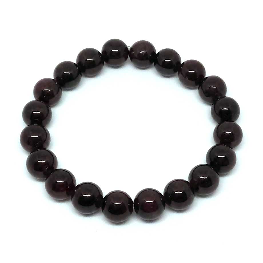 Bracelet Pierre de naissance du mois de Janvier en Grenat