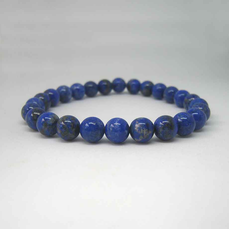 Bracelet Pierre de naissance du mois de Septembre en Lapis-lazuli
