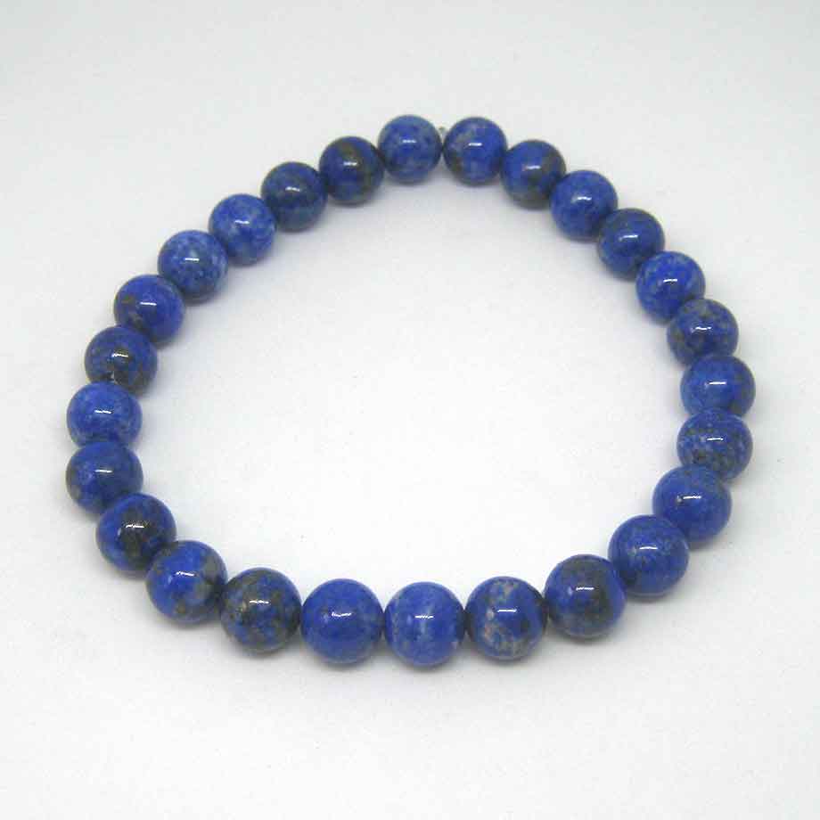 Bracelet Pierre de naissance du mois de Septembre en Lapis-lazuli