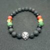Bracelet en pierres naturelles Ashanti Conquering Lion