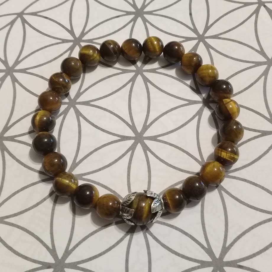 Bracelet en pierres naturelles Oeil de tigre