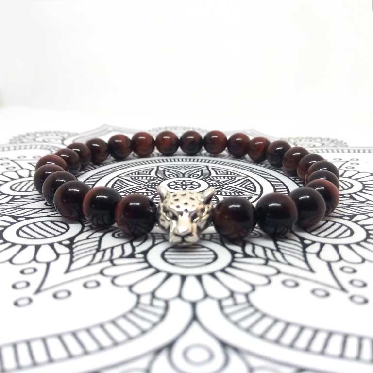 Bracelet de protection en pierres naturelles Œil de Taureau