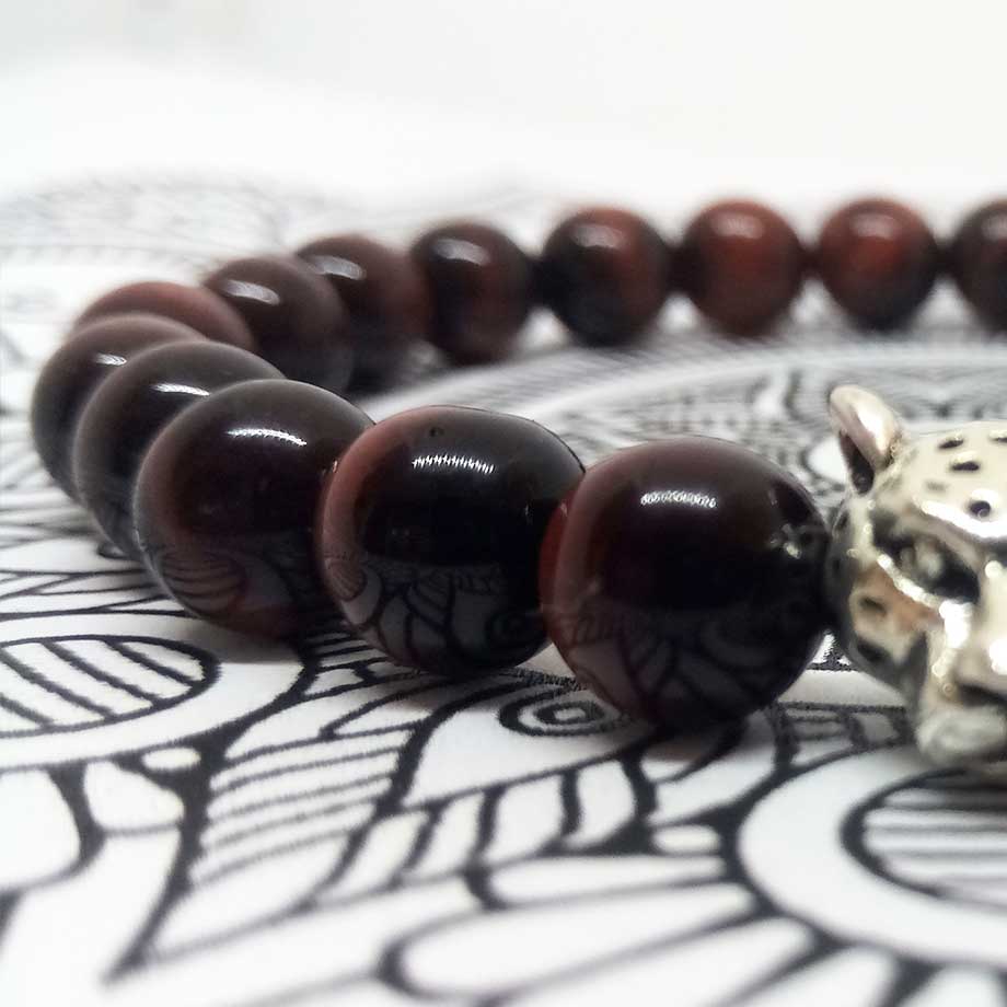 Bracelet de protection en pierres naturelles Œil de Taureau