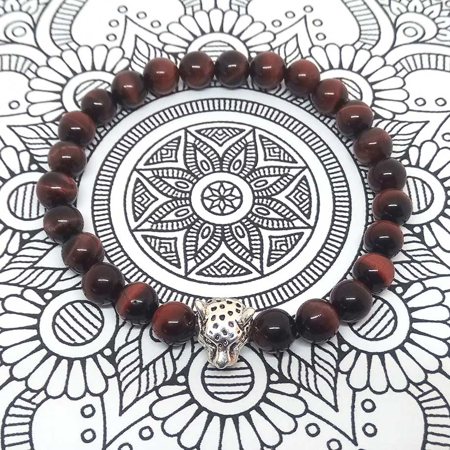 Bracelet de protection en pierres naturelles Œil de Taureau