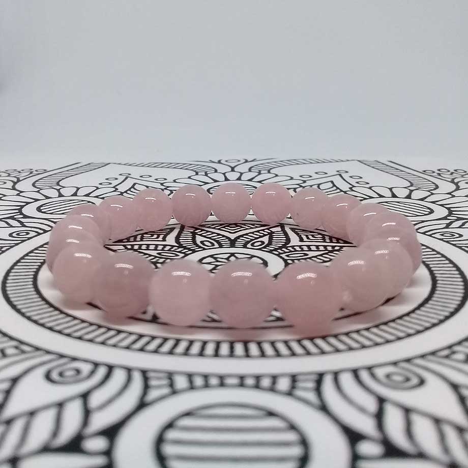 Bracelet Quartz rose pierre naturelle