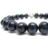 Bracelet de Perles noires de culture d'eau douce