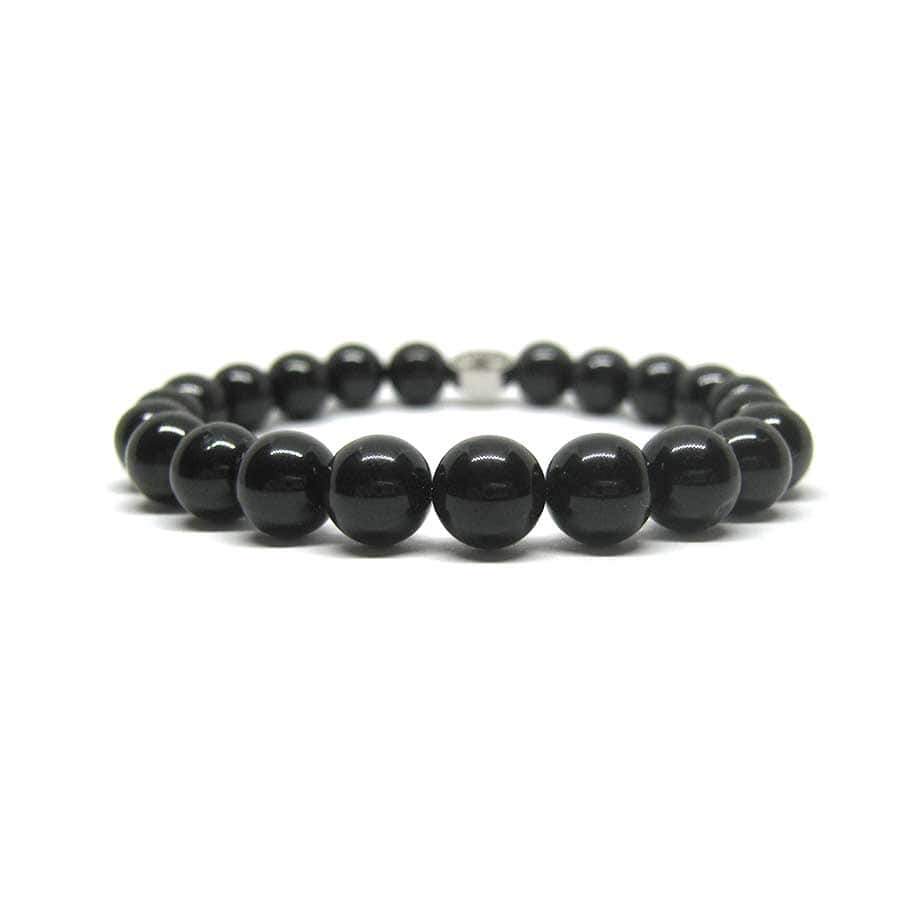 Bracelet de protection en Spinelle noir naturel