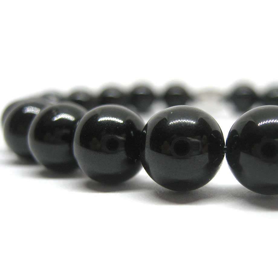 Bracelet de protection en Spinelle noir naturel