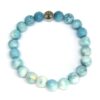 Bracelet femme en pierre naturelle Larimar