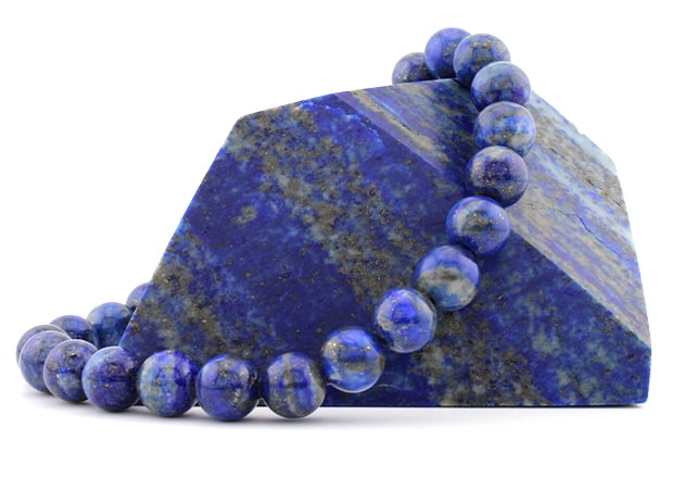 Bracelet en Lapis-lazuli, pierre de naissance du mois de septembre