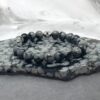 Bracelet Obsidienne neige