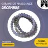 Bracelet Gemme de naissance du mois de Décembre en Tanzanite