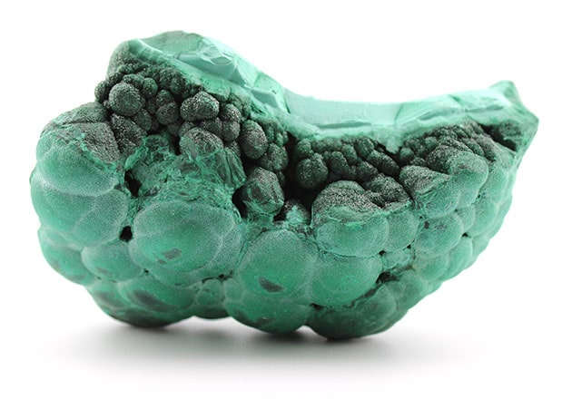 Pierre de Malachite brute naturelle du Congo
