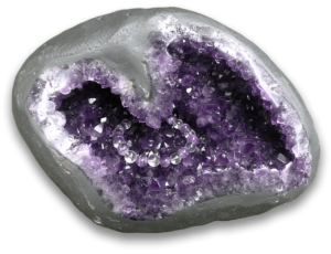 Recharger ses bracelets avec une g&eacute;ode d'Am&eacute;thyste